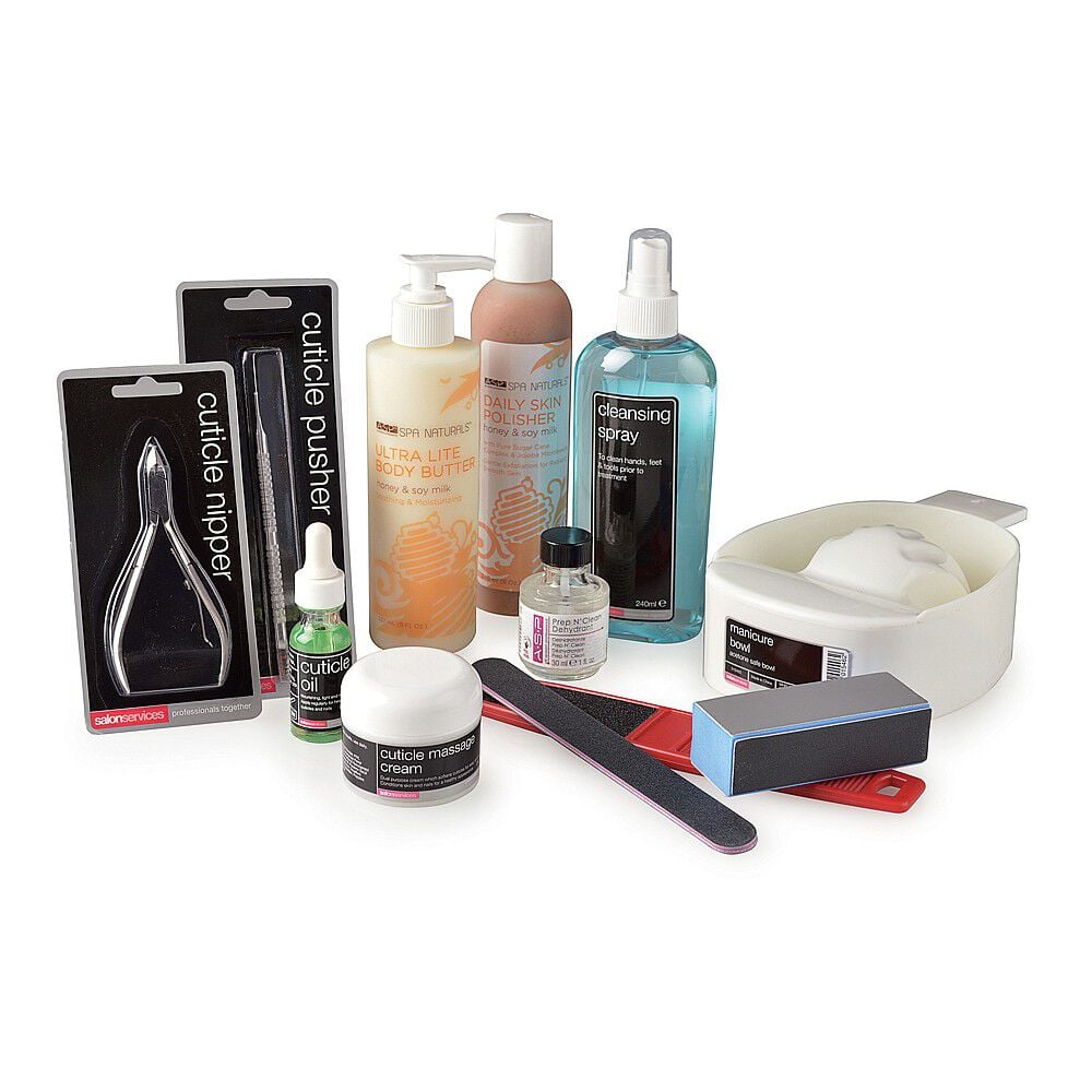 Salon Services manicure and pedicure starter kit